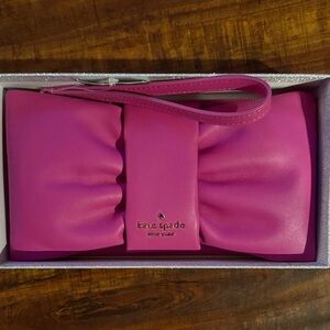 Kate Spade Fuchsia Wristlet Clutch